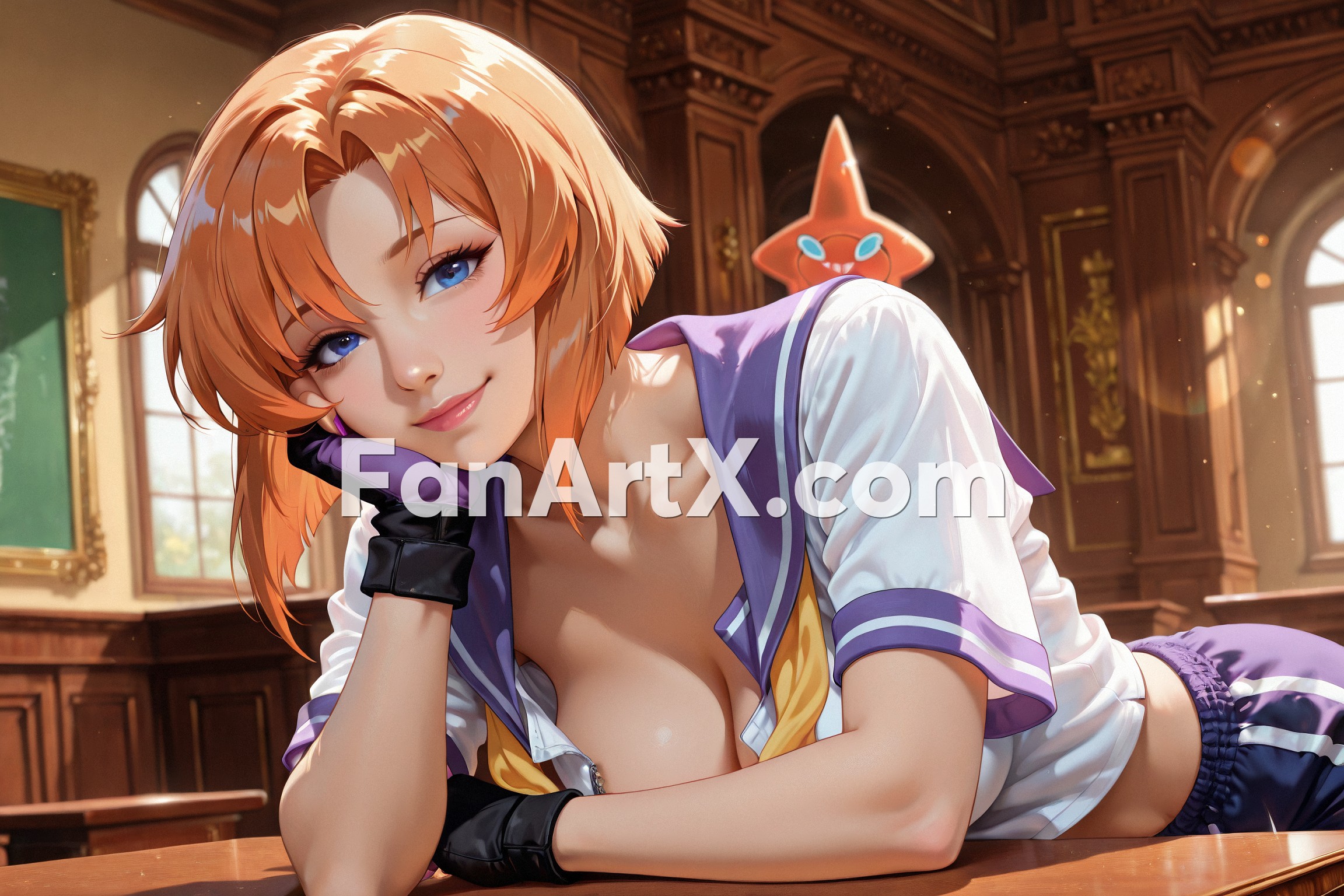 Rena Ryuugu Fanart - Rena When They Cry character 3452714